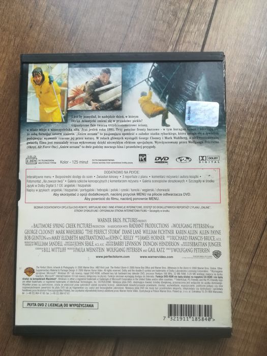 Gniew oceanu dvd snapper
