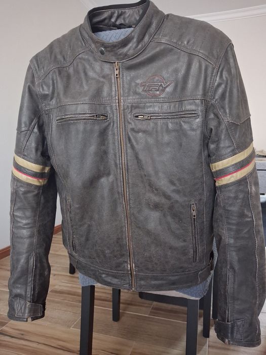 Blusão Motard Pele (c/Novo)