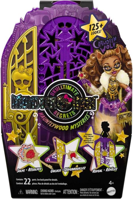 Monster High Skulltimate Clawdeen Wolf Жахо-секрети Клодін
