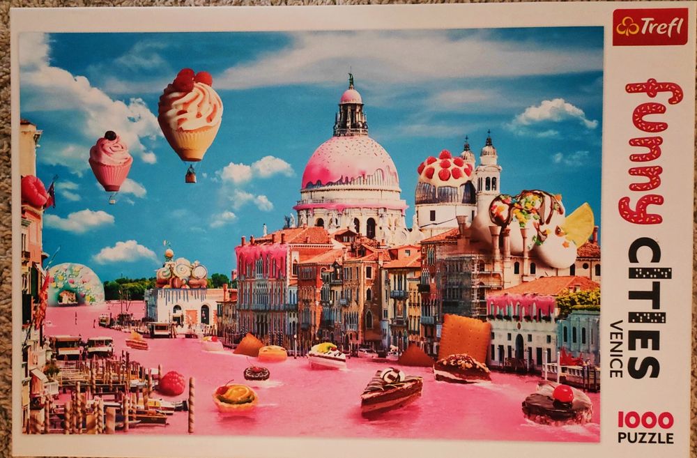 Puzzle 1000 elementów Słodycze w Wenecji