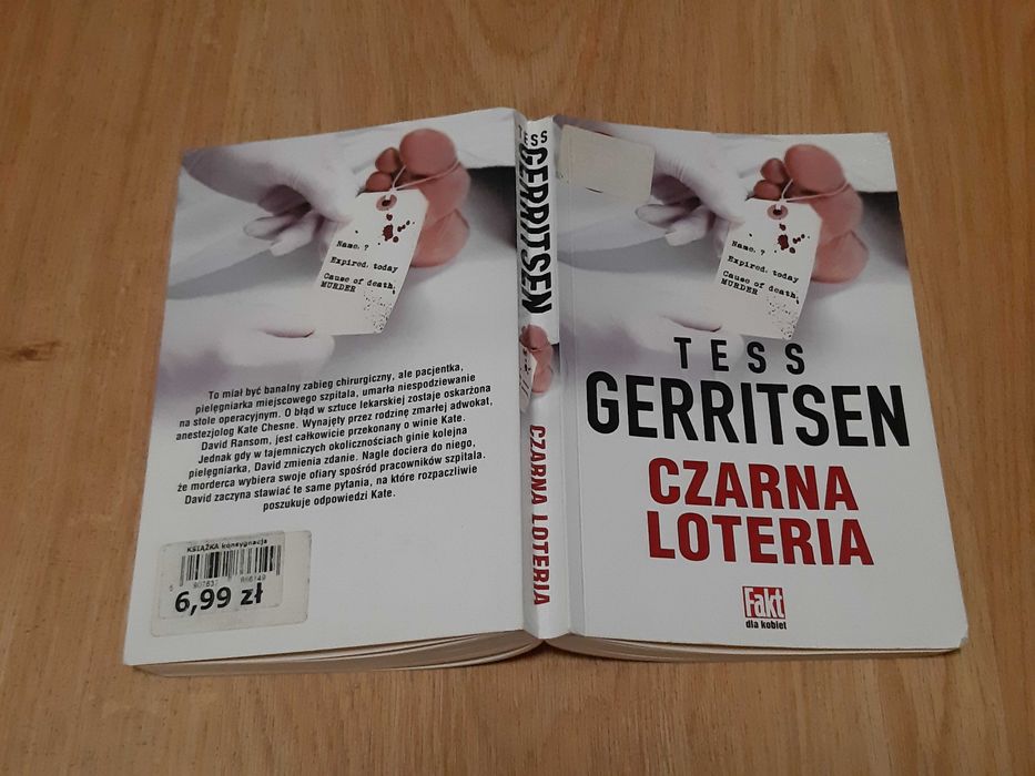 Czarna loteria - Tess Gerritsen