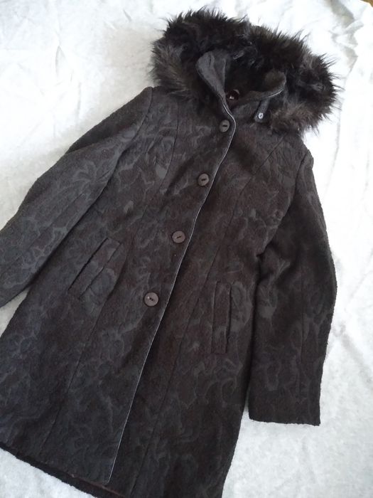 Płaszcz płaszczyk zimowy wełniany Gabriela