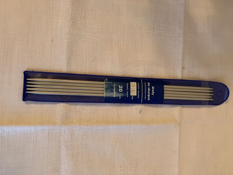 Druty do robienia skarpet