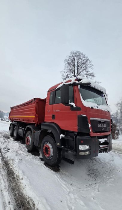 MAN TGS 35.360 8X4  Stan bardo dobry