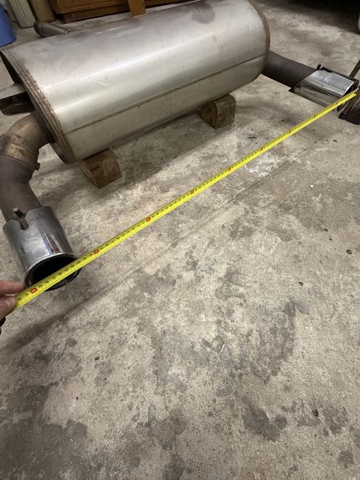 Panela de escape Bmw original