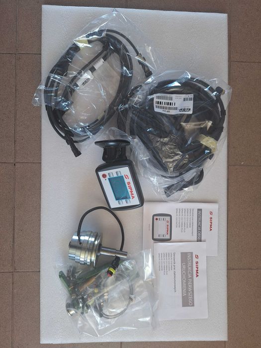 Sterowanie elektryczne podawania siatki Prasa Sipma PS 1210 Classic