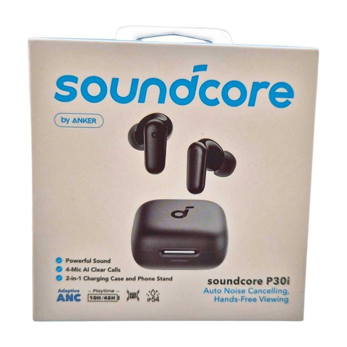 Soundcore P30i czarne - słuchawki bezprzewodowe dokanałowe