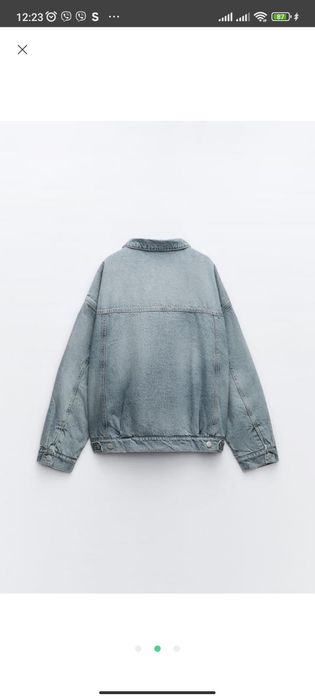 Куртка жіноча джинсова Зара Zara S - XL