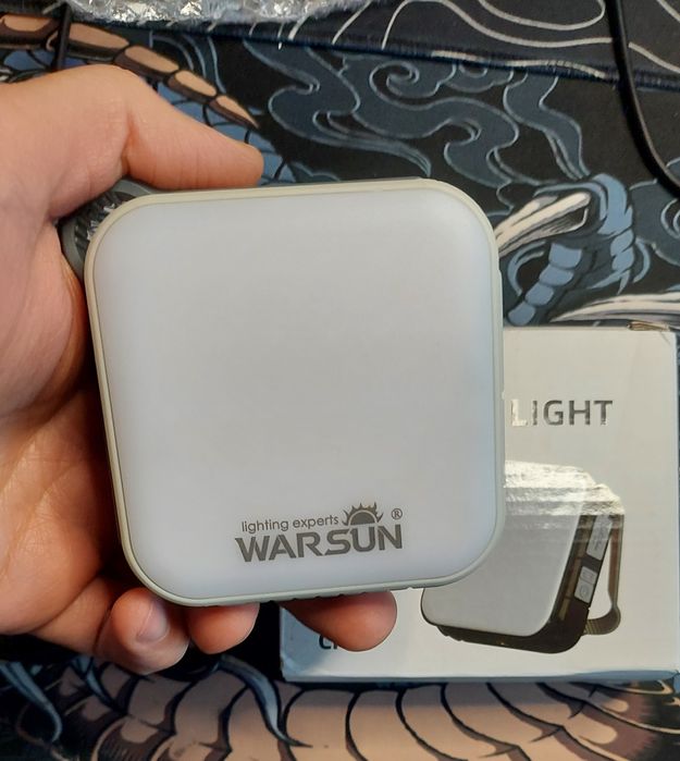WARSUN CP36 — акумуляторний LED ліхтар / кемпінгова лампа