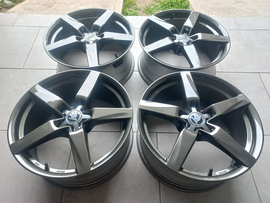 Диски r18 5×112 et30 8j Audi Skoda Vw