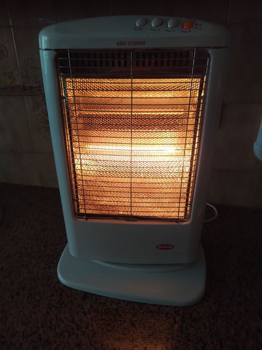 Aquecedor radiador de halogénio casa quarto sala apartamento vivenda.