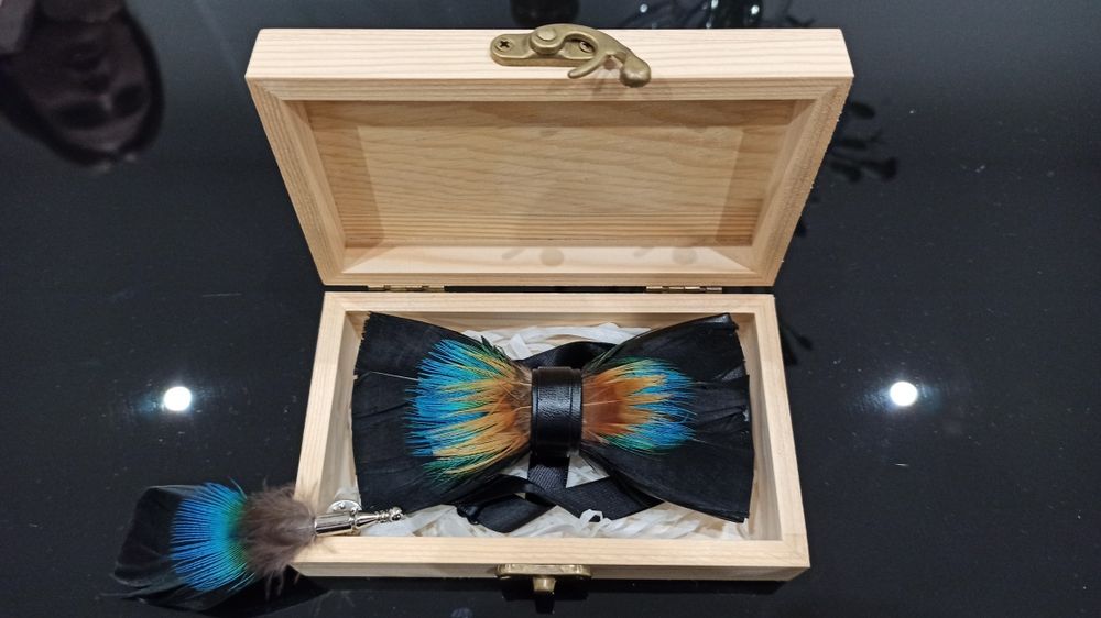 Muszka z ptasich piór