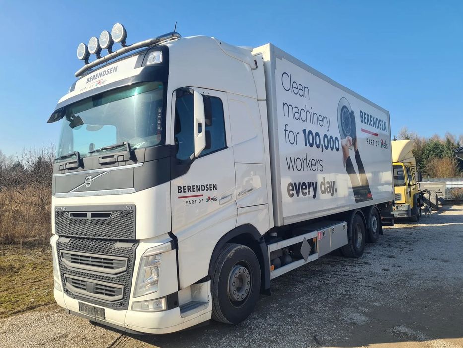 Volvo FH 460 6X2 EURO6 KONTENER IZOTERMICZNY FUL WYPOSARZONY SUPER STAN 18 PALET  Auto po kontrakcie serwisowym stan bdobry
