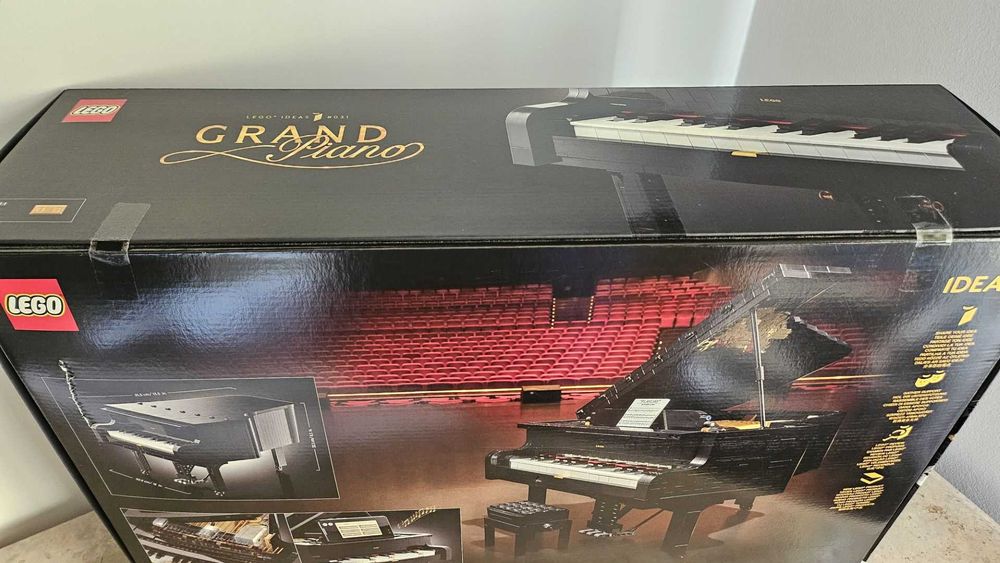 LEGO Ideas 21323 Piano de Cauda, 3662 peças, App LEGO Powered Up
