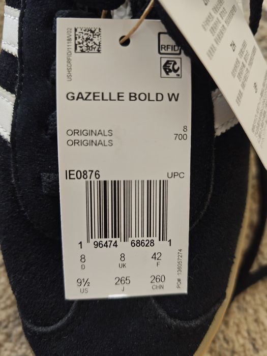 Кеди Adidas Gazelle Bold W 42