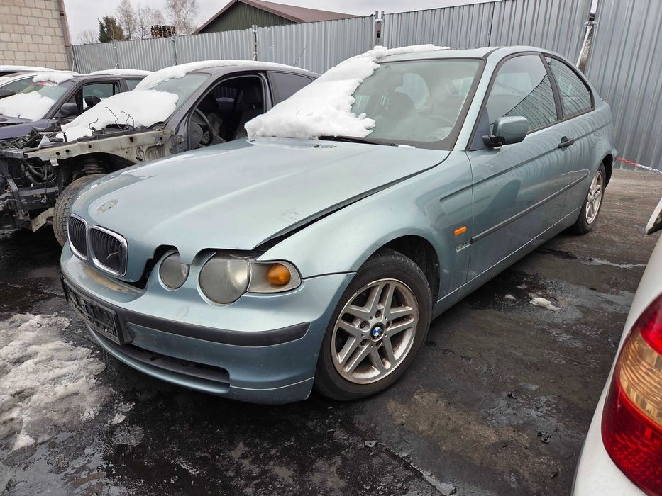 BMW E46 316 Compact 1.8 16V 01r Wszystkie Części Lakier 442/6 SKÓRA