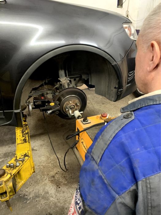 Проточка тормозных дисков без снятия