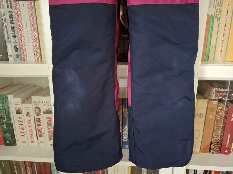 Kombinezon decathlon wedze 125 -132 cm różowy granat dziewczęcy