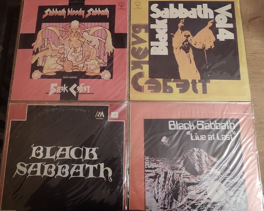 Вінілові платівки (metal / rock music)