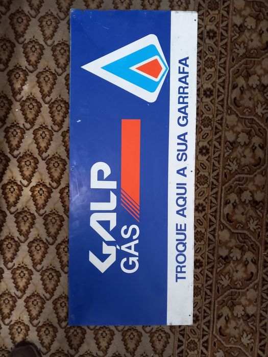 Chapa/Placa de publicidade Galp antiga automobilia