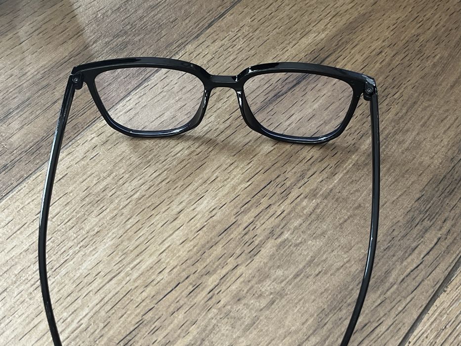 Okulary zerowki czarne nowe