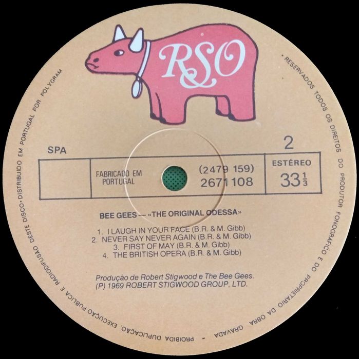 Bee Gees	- - - - -	Odessa	- - - - -	2 X LP