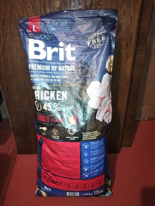Сухий корм для дорослих собак великих порід Brit Premium Dog Adult L