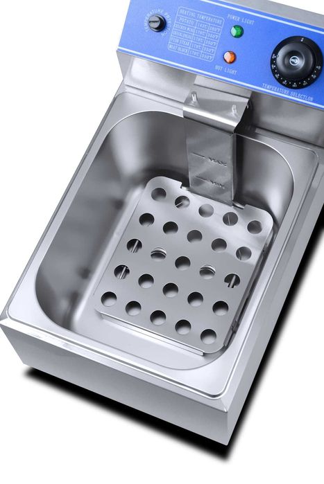 Profesjonalna frytkownica pojedyncza elektryczna 6l