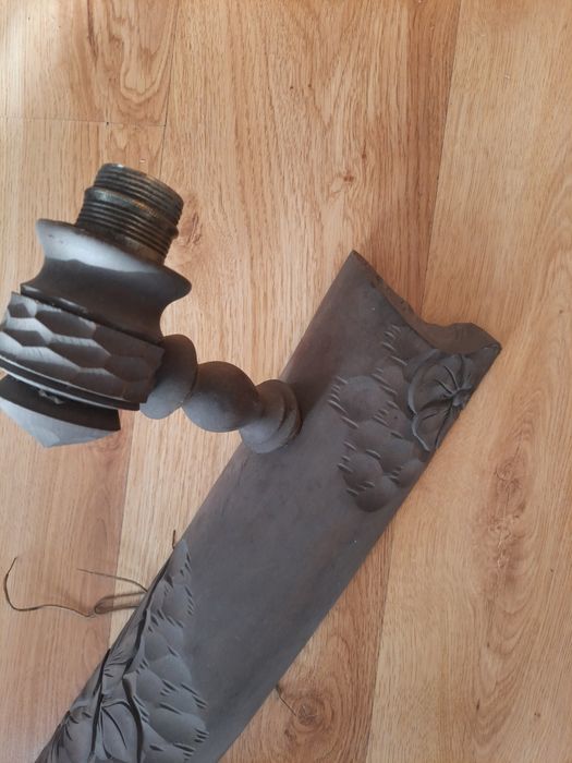 Kinkiet drewno ręcznie rzeżbiony