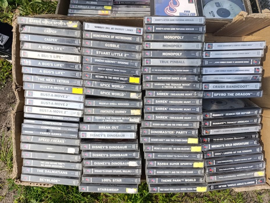 Kolekcja gier Ps1, Ps one, Ps x