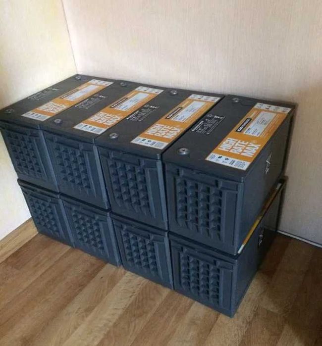 Аккумуляторы тяговые для ИБП. Котла, СЭС 12V 7-200Ач. Батареи AGM GEL