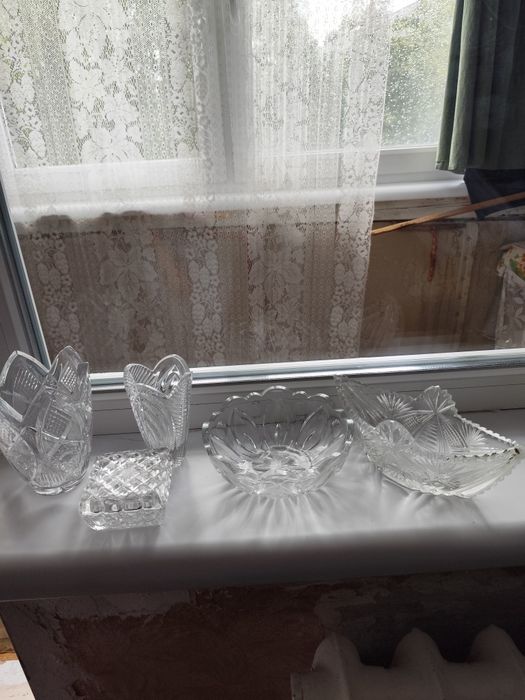 Продам пепельницы хрусталь, сотпки