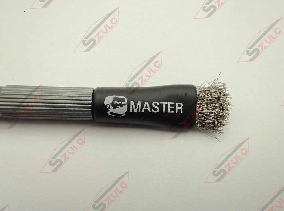 Szczotka druciana MECHANIC, serwis GSM, usuwanie kleju, czyszczenie