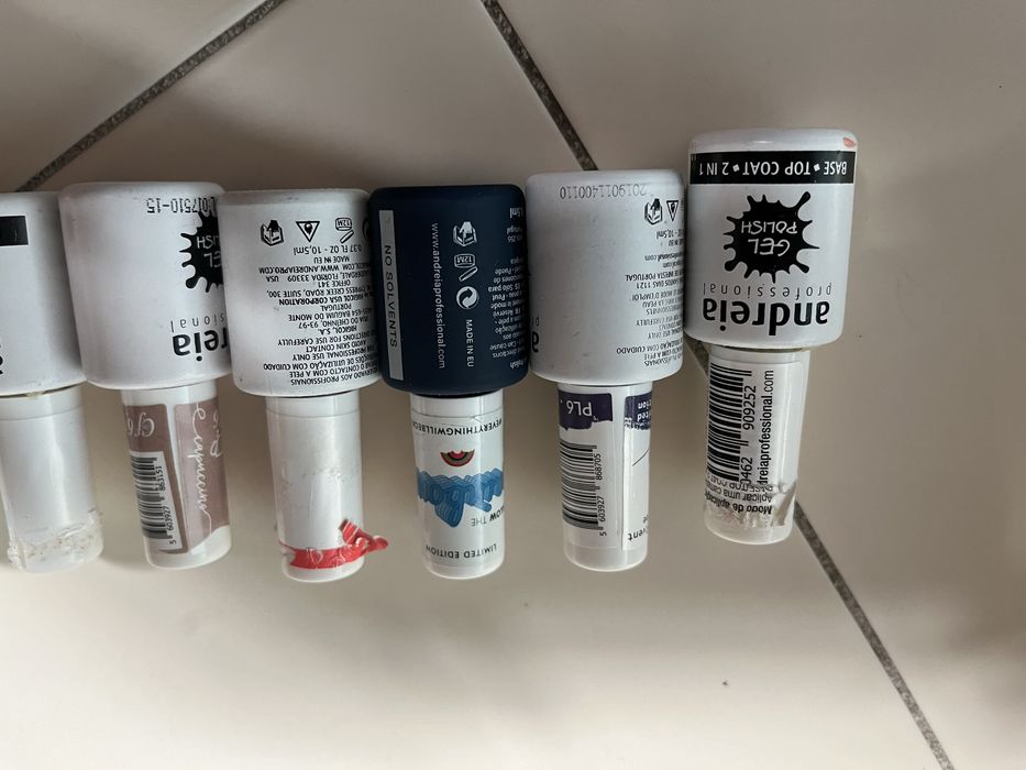 Todos os vernizes das fotos por 130€