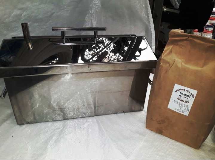 ВЕЛИКА 52*28*31 з нержавійки з гідрозатвором Коптильня,  коптилка