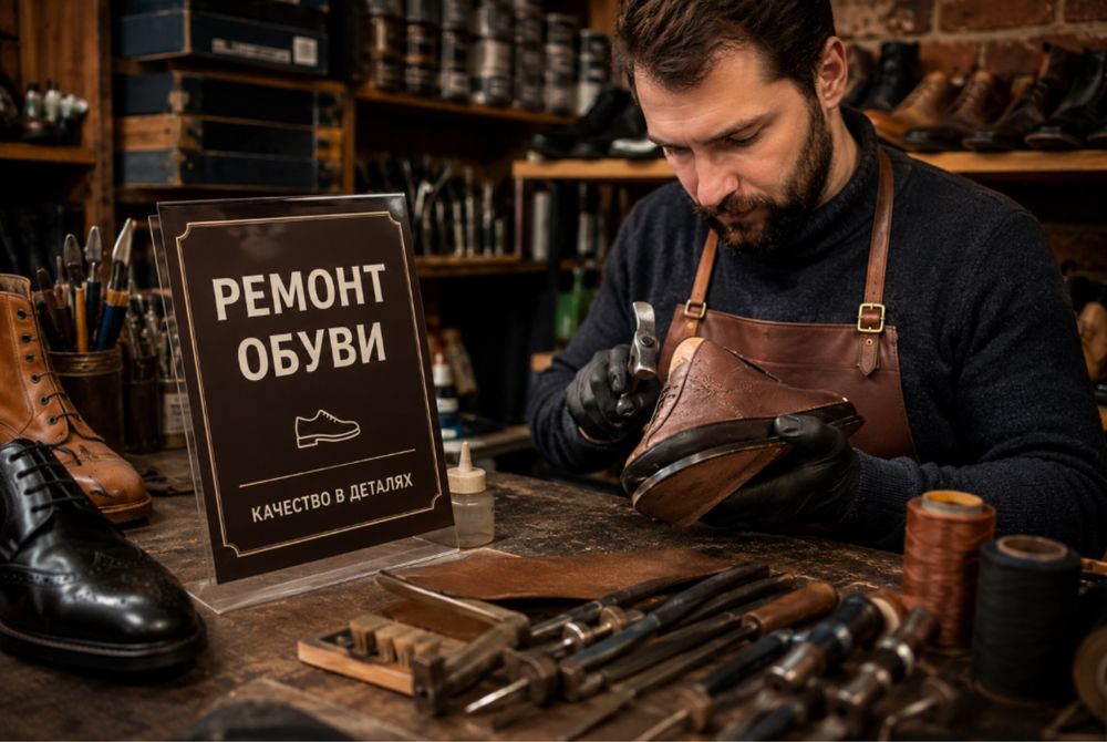Ремонт обуви любой сложности