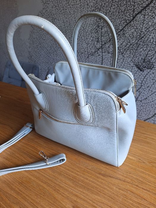 Torba Pierre Cardin,  szara