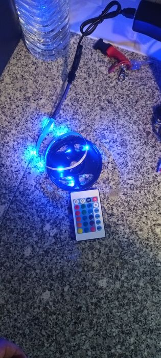 Selling 2-meter RGB LED with remote control, used in TVs and furniture64550997458691122