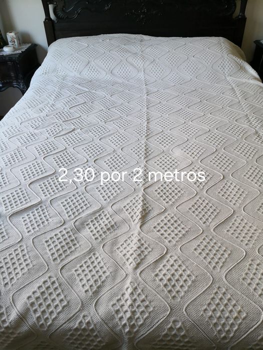 Colchas cama casal feitas a mao