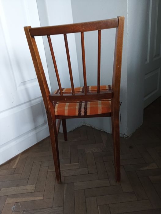 Krzesło Art Deco krzesło stylowe PRL  drewniane