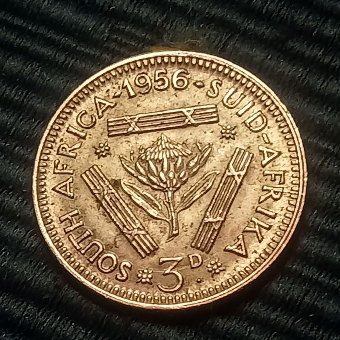 moeda em prata 3 pences