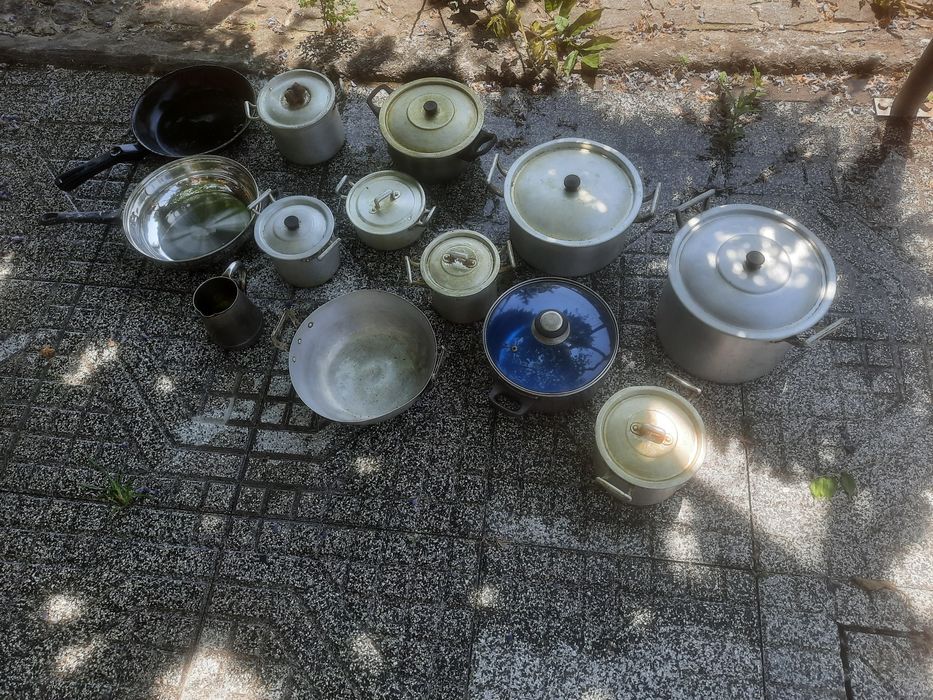 Panelas. Vendo o lote todo