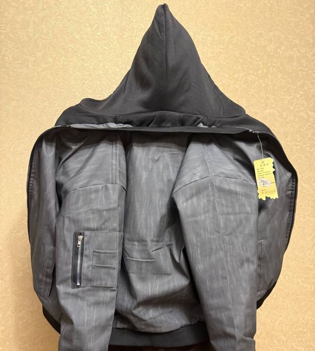 Ветровка чёрная/бомбер