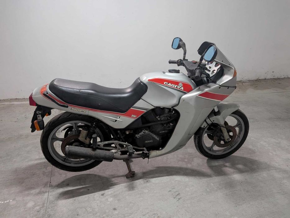 Motos anos 80 Kawasaki GPZ, Cagiva com motor Ducati, Moto Morini