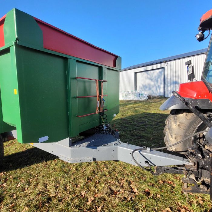 Przyczepa skorupowa 8ton