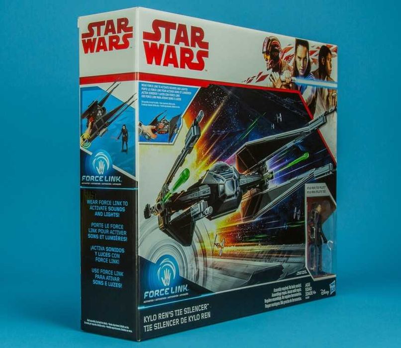 Star Wars The Last Jedi Nave Kylo Ren - Tie Silencer Nova na caixa