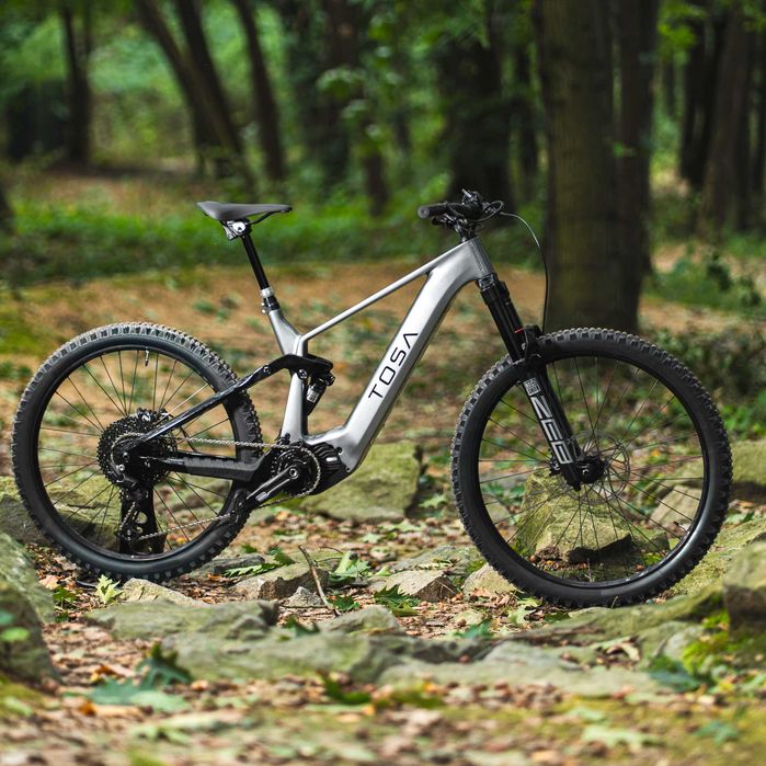 TOSA MATE rower elektryczny eMTB Silnik M510 Bateria 800Wh Moc 250W Karbon