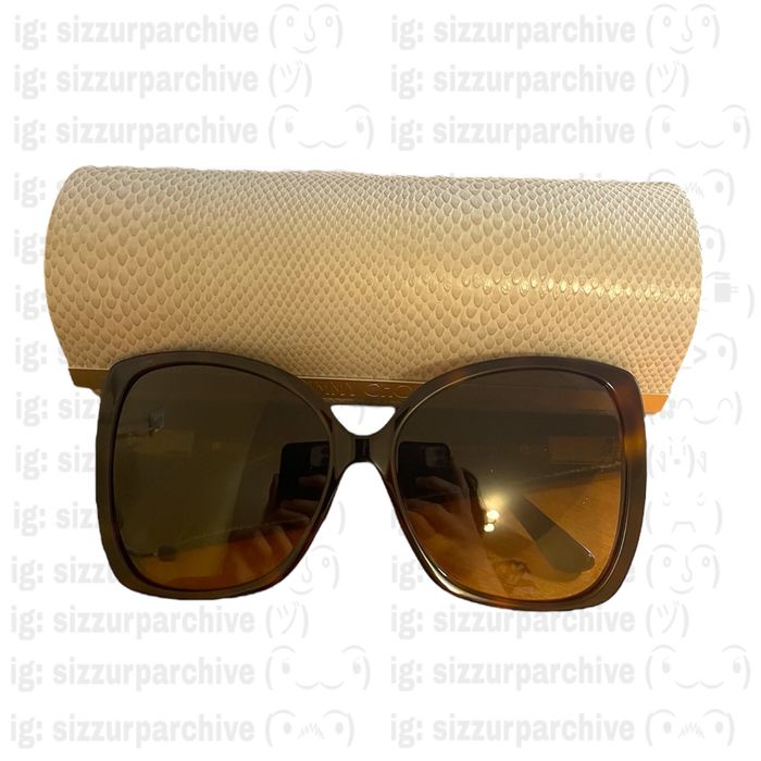 Jimmy Choo “Baguette Crystal” Sunglasses