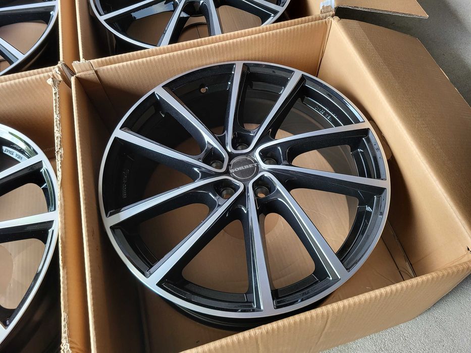 [1216] 19 Cali 5x108 NOWE Felgi aluminiowe ET47 AEZ FORD VOLVO