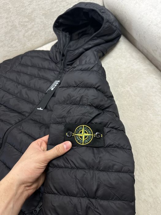 Мікропуховик синій Stone Island | Аунтефік ОЛХ ДОСТАВКОЮ!